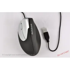 Left Handed Minicute Ez Mouse - Wired Left Handed Minicute Ez Mouse - Wired