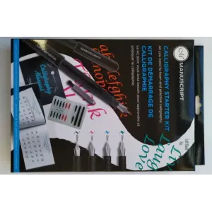Manuscript Left Handed Starter Calligraphy Set (4 nib)