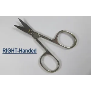 Right-Handed Curved Nail Scissors 9cm / 3.5"