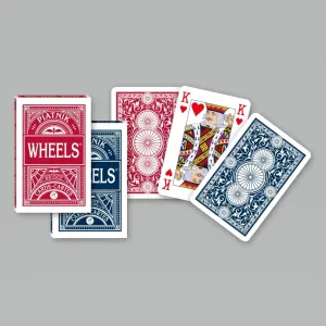 "Wheels" Playing Cards- pips on all 4 Corners